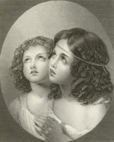 Enfants reconnaissants - Thomas Uwins